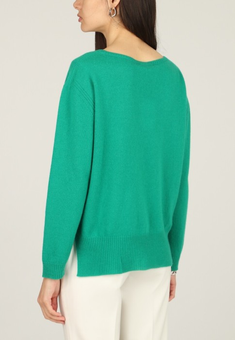 джемпер  из италии вид сбоку