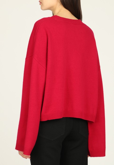 джемпер  из италии вид сбоку