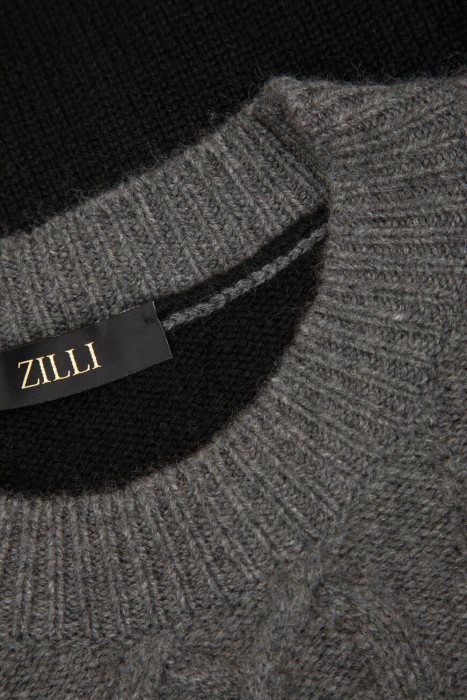 джемпер  из кашемира спереди