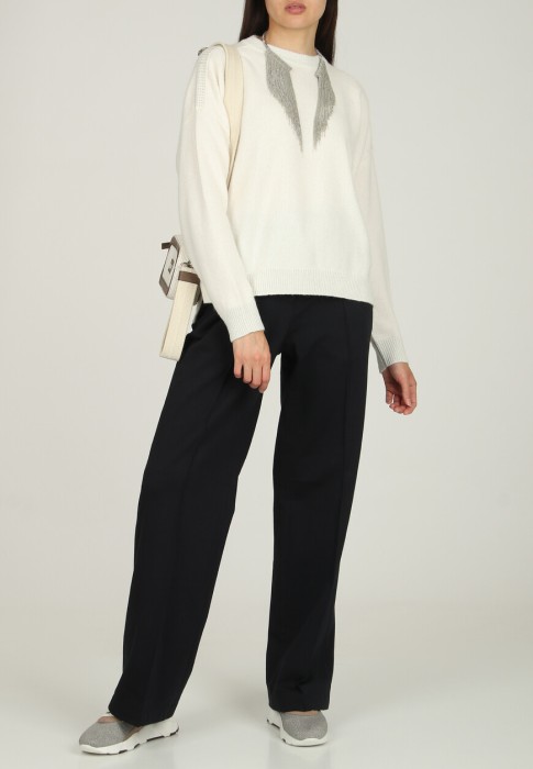 джемпер  от бренда peserico вид слева