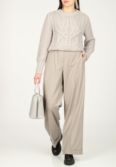 джемпер  из италии вид сбоку