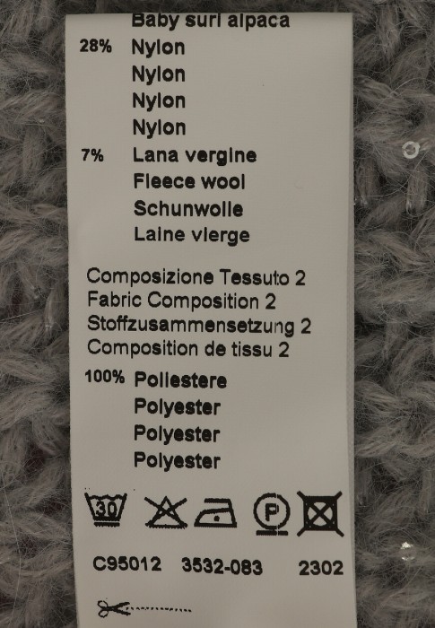 джемпер  для взрослого возраста с изнаночной стороны