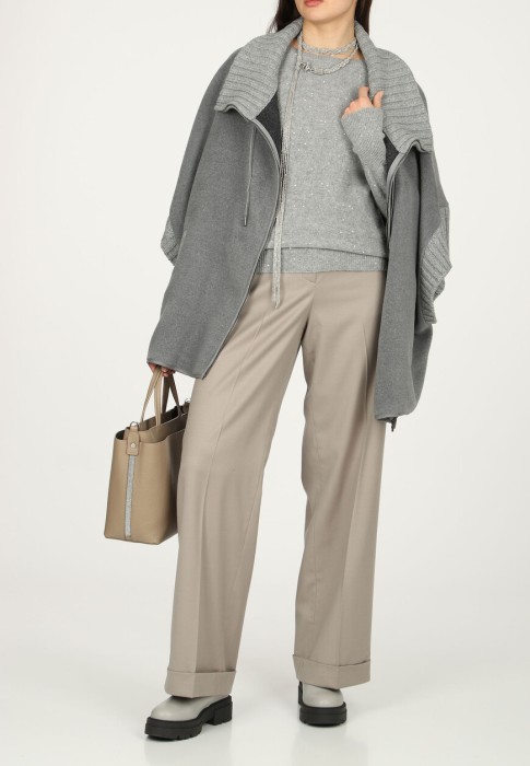 джемпер  из италии вид сбоку