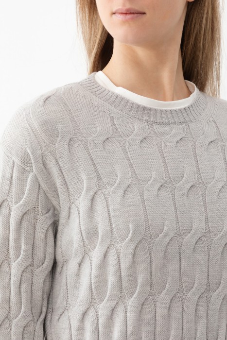 джемпер  из италии вид сбоку