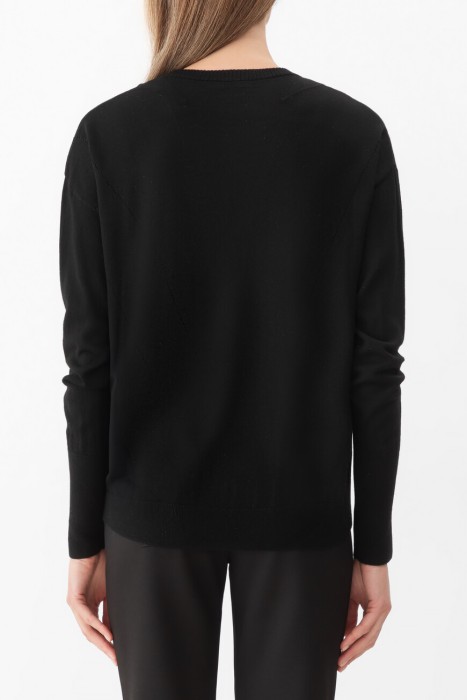 джемпер  от бренда patrizia pepe вид слева