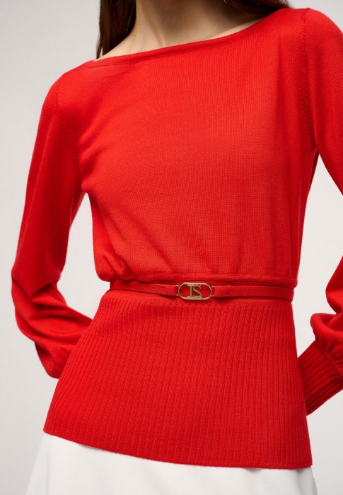 джемпер  из проверенных материалов спереди