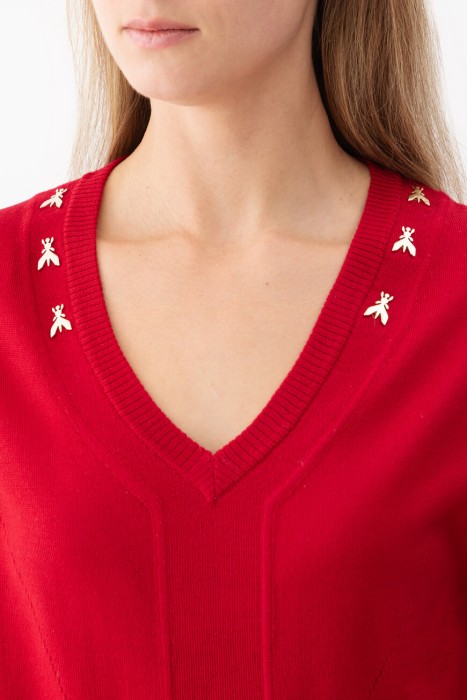 джемпер  из италии вид сбоку