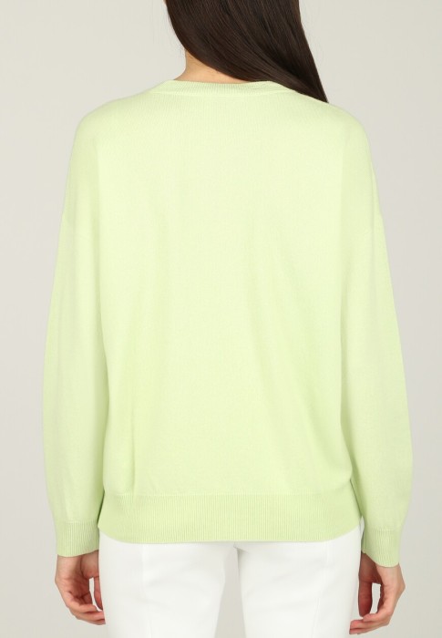 джемпер  из италии вид сбоку