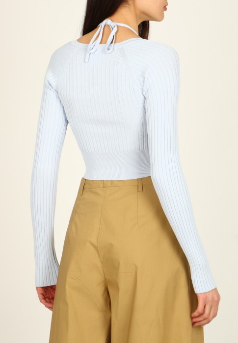 джемпер  из италии вид сбоку