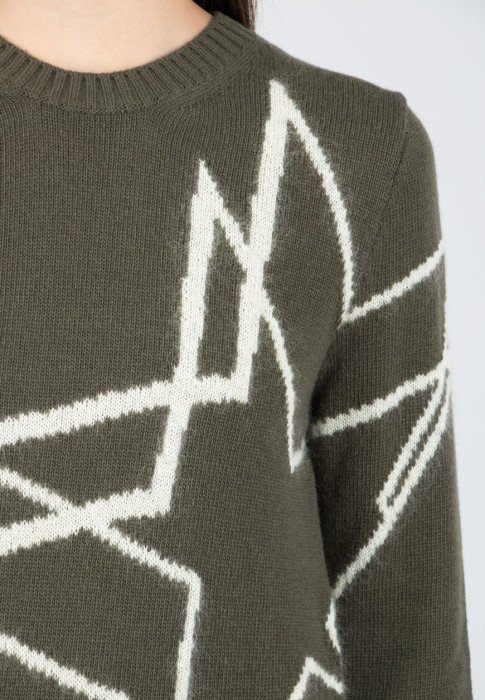 джемпер  из проверенных материалов спереди