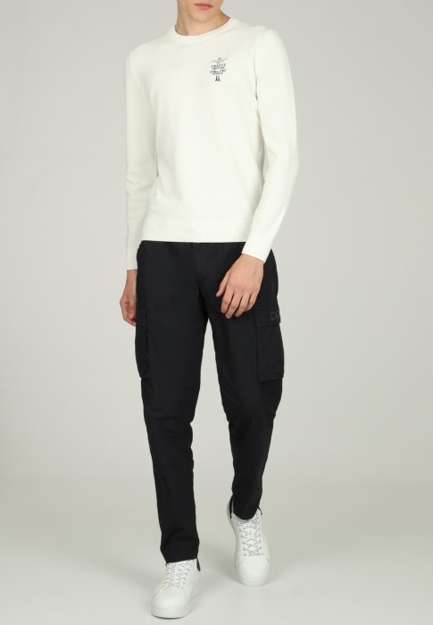 джемпер  из италии вид сбоку