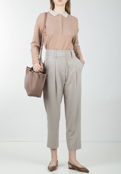 джемпер  из италии вид сбоку