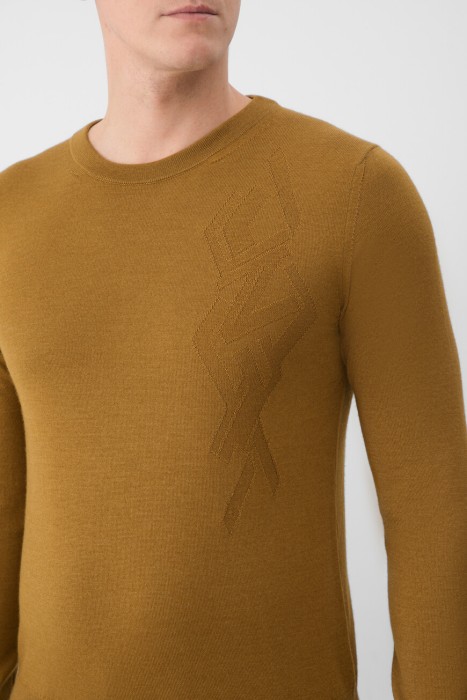 джемпер  из италии вид сбоку