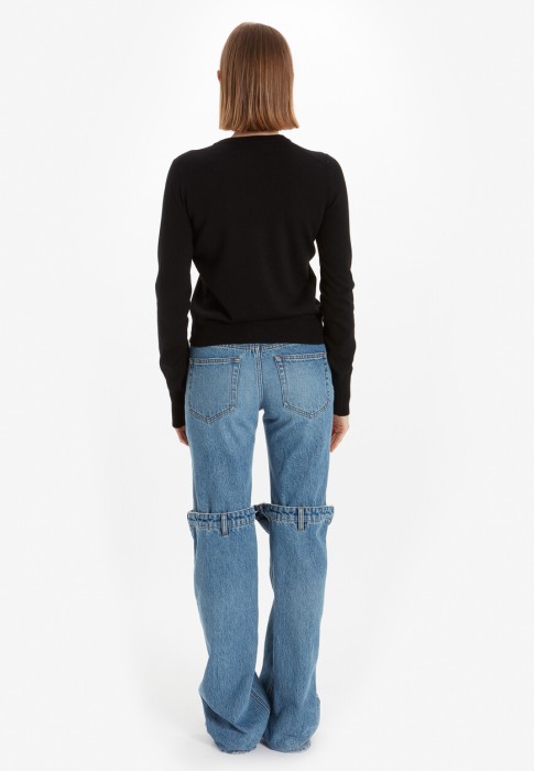 джемпер  из франции вид сбоку