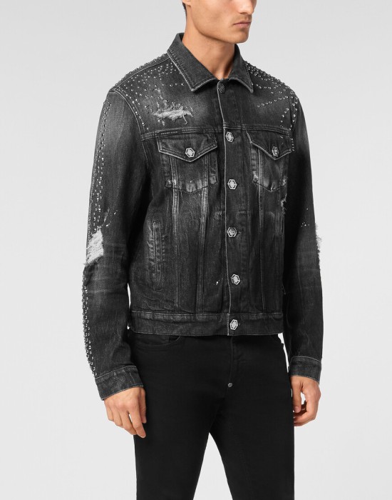 джинсовая куртка  SAEC-MDB0666-PDE004N_10FO фотография