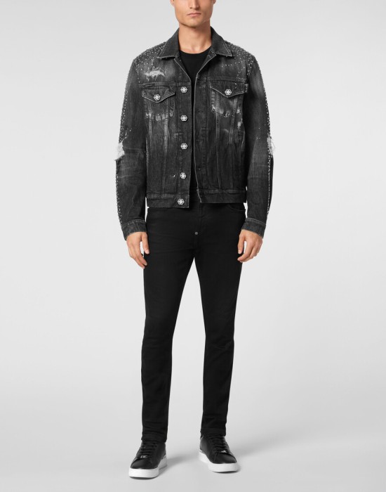 джинсовая куртка  по цене 84564 руб вид справа