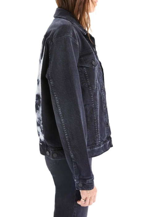 джинсовая куртка  из америки вид сбоку