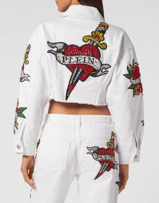 джинсовая куртка  по цене 77133 руб вид справа