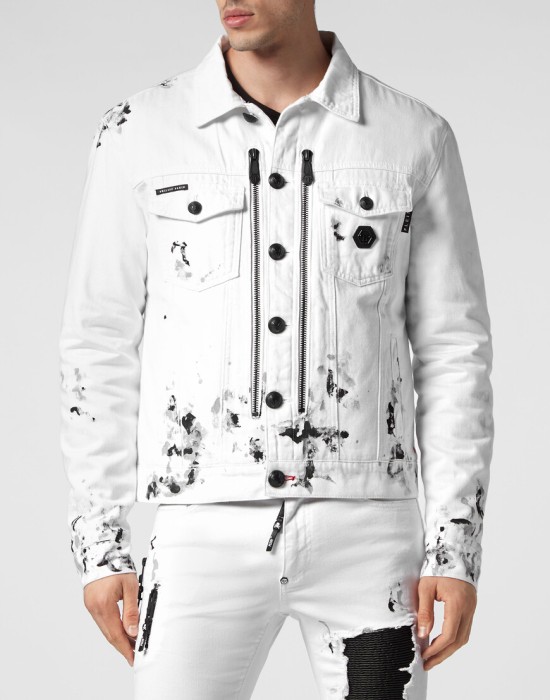 джинсовая куртка  SACC-MDB0529-PDE004N_15SS фотография