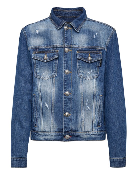 джинсовая куртка  по цене 74800 руб вид справа