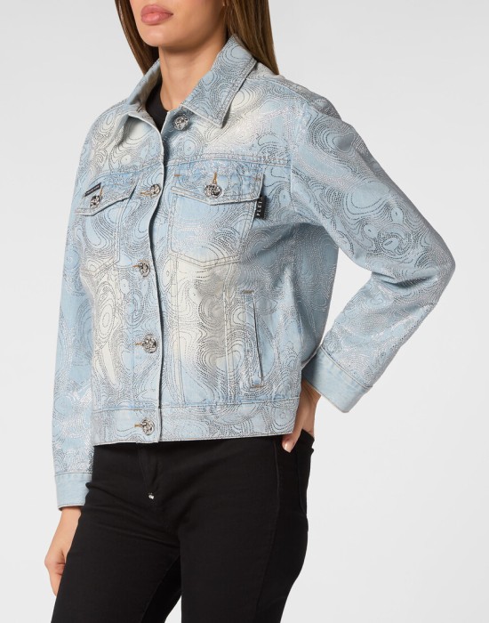 джинсовая куртка  PADC-WDB0643-PDE004N_07IX фотография