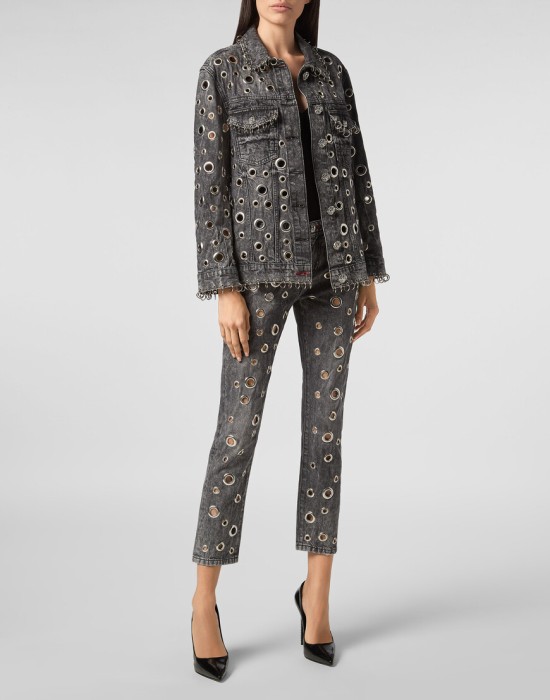 джинсовая куртка  по цене 72352 руб вид справа