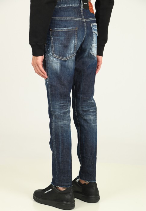джинсы 2 из италии вид сбоку