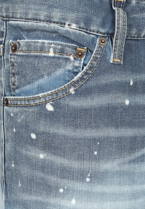 джинсы 2 из проверенных материалов спереди