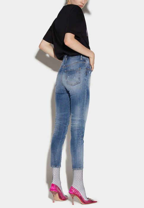 джинсы 2 от бренда dsquared вид слева