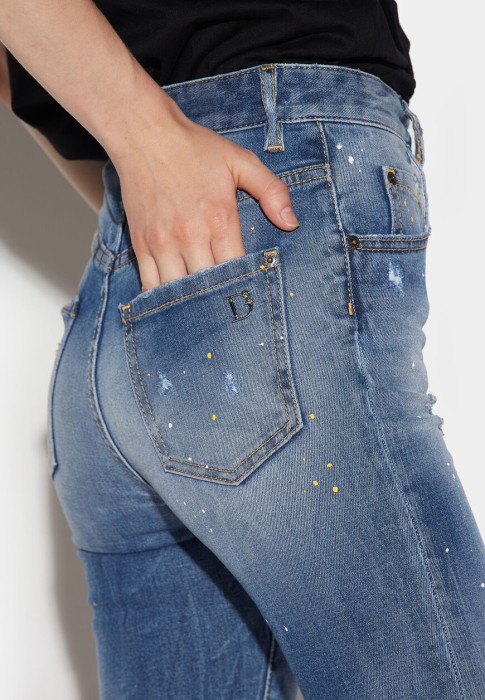 джинсы 2 из италии вид сбоку