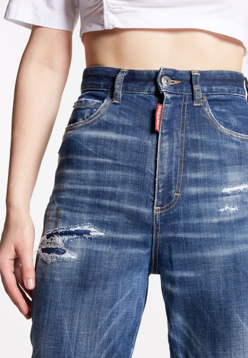 джинсы 2 из италии вид сбоку