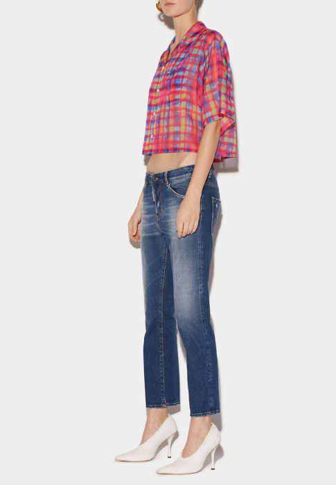 джинсы 2 от бренда dsquared вид слева