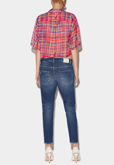 джинсы 2 из италии вид сбоку