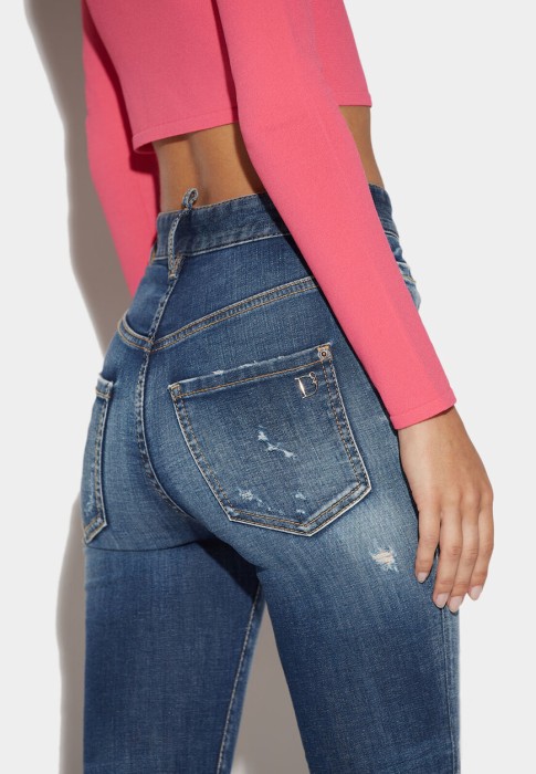 джинсы 2 из италии вид сбоку