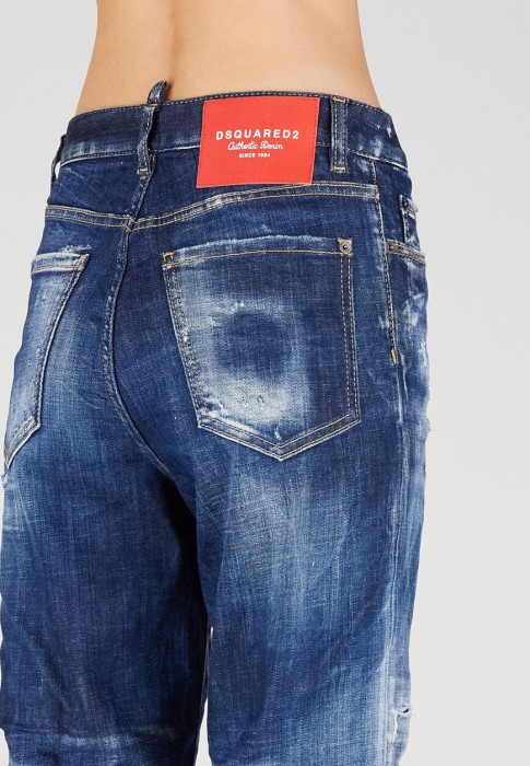 джинсы 2 из италии вид сбоку