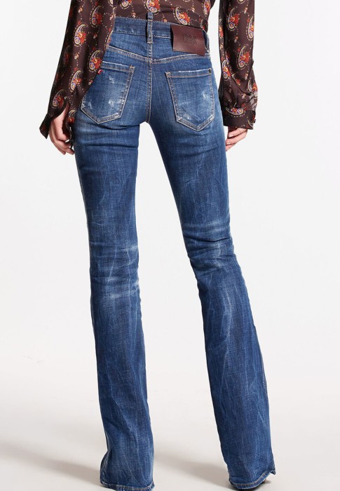 джинсы 2 от бренда dsquared вид слева