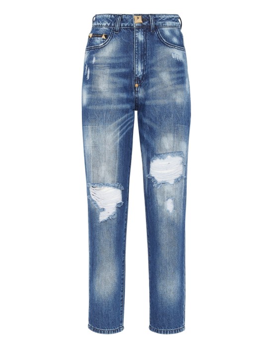 джинсы бойфренды  по цене 35661 руб вид справа