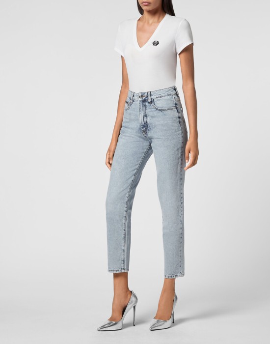 Товар голубого цвета с внутренней стороны