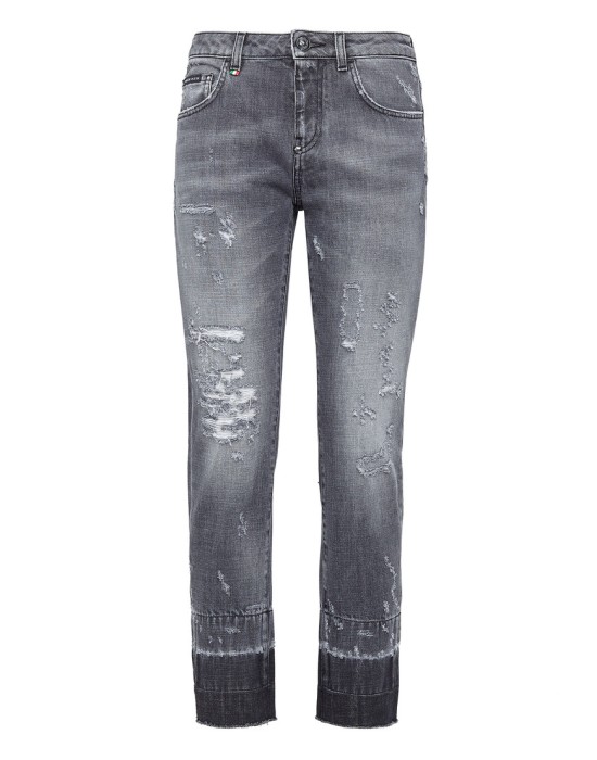 джинсы бойфренды  P19C-WDT1069-PDE004N_14OU фотография