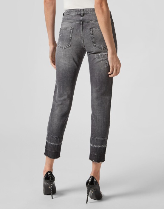 джинсы бойфренды  из америки вид сбоку