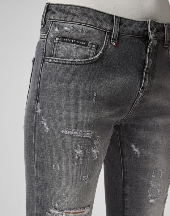 джинсы бойфренды  из проверенных материалов спереди