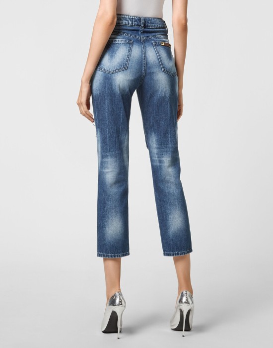 джинсы бойфренды  из америки вид сбоку