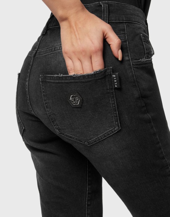 джинсы бойфренды  из проверенных материалов спереди