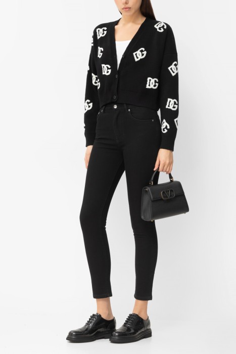 джинсы dolce&gabbana из хлопка спереди