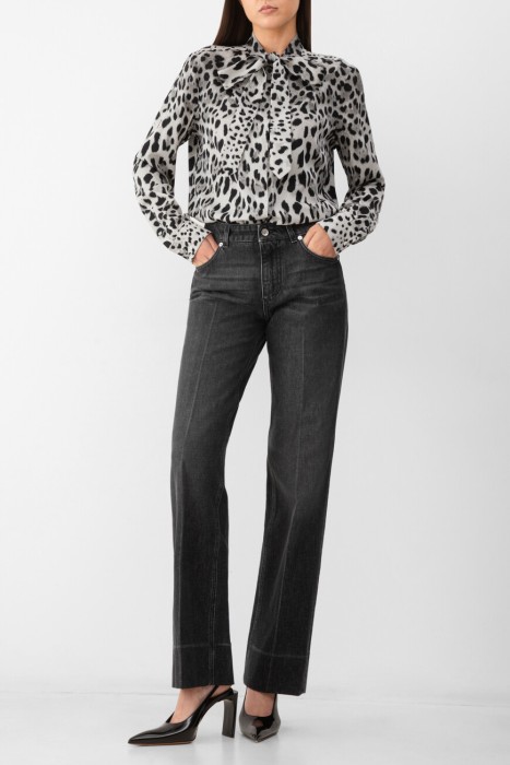 джинсы dolce&gabbana из хлопка спереди