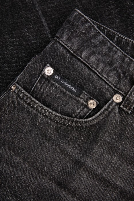 джинсы dolce&gabbana классического стиля с лицевой стороны