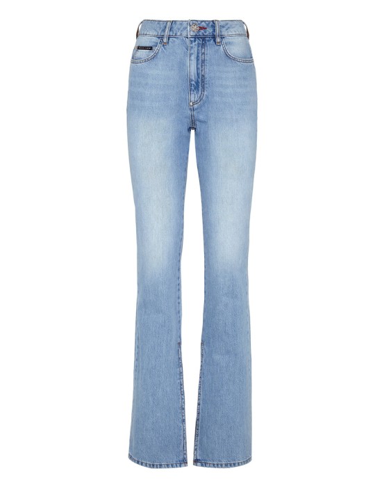 джинсы клеш  FAAC-WDT1690-PDE004N_07GR фотография