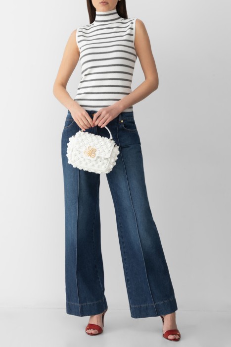 джинсы  модель abati из хлопка спереди