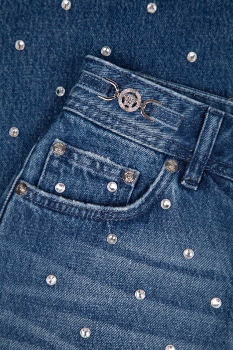 джинсы  модель cielo stellato универсального стиля с лицевой стороны