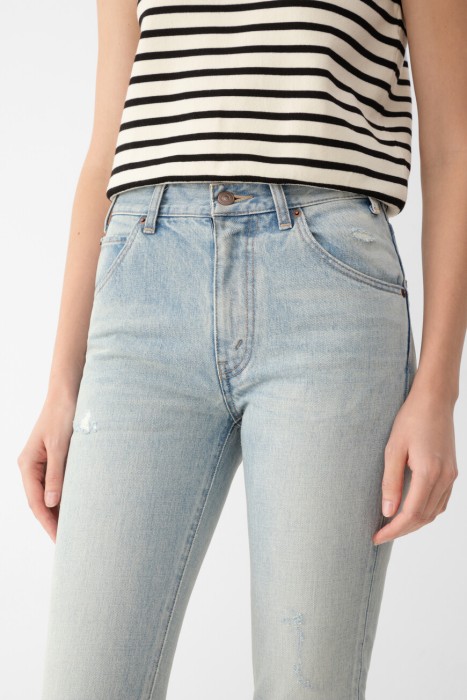 джинсы  модель dylan из франции вид сбоку